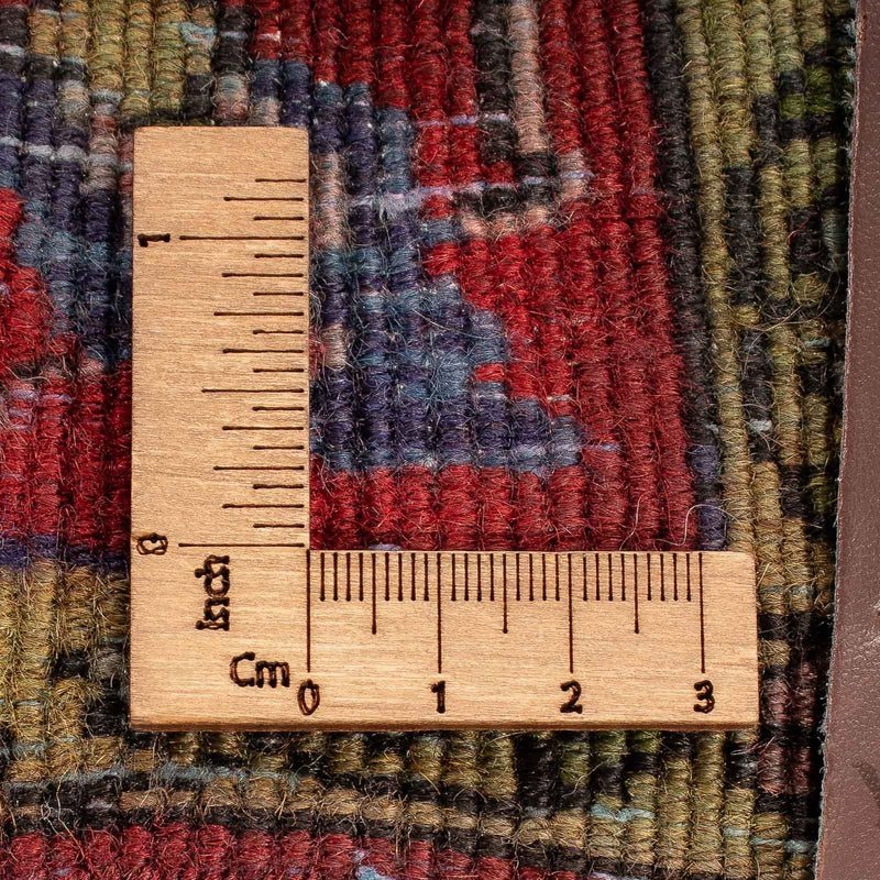 Perski dywan - Nomadyczny - 137 x 103 cm - ciemnoniebieski