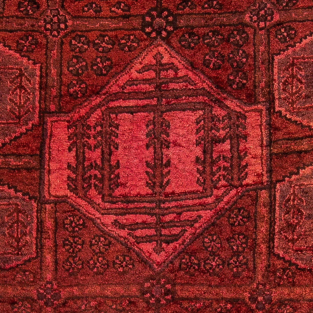 Perski dywan - Nomadyczny - 170 x 115 cm - jasna czerwień