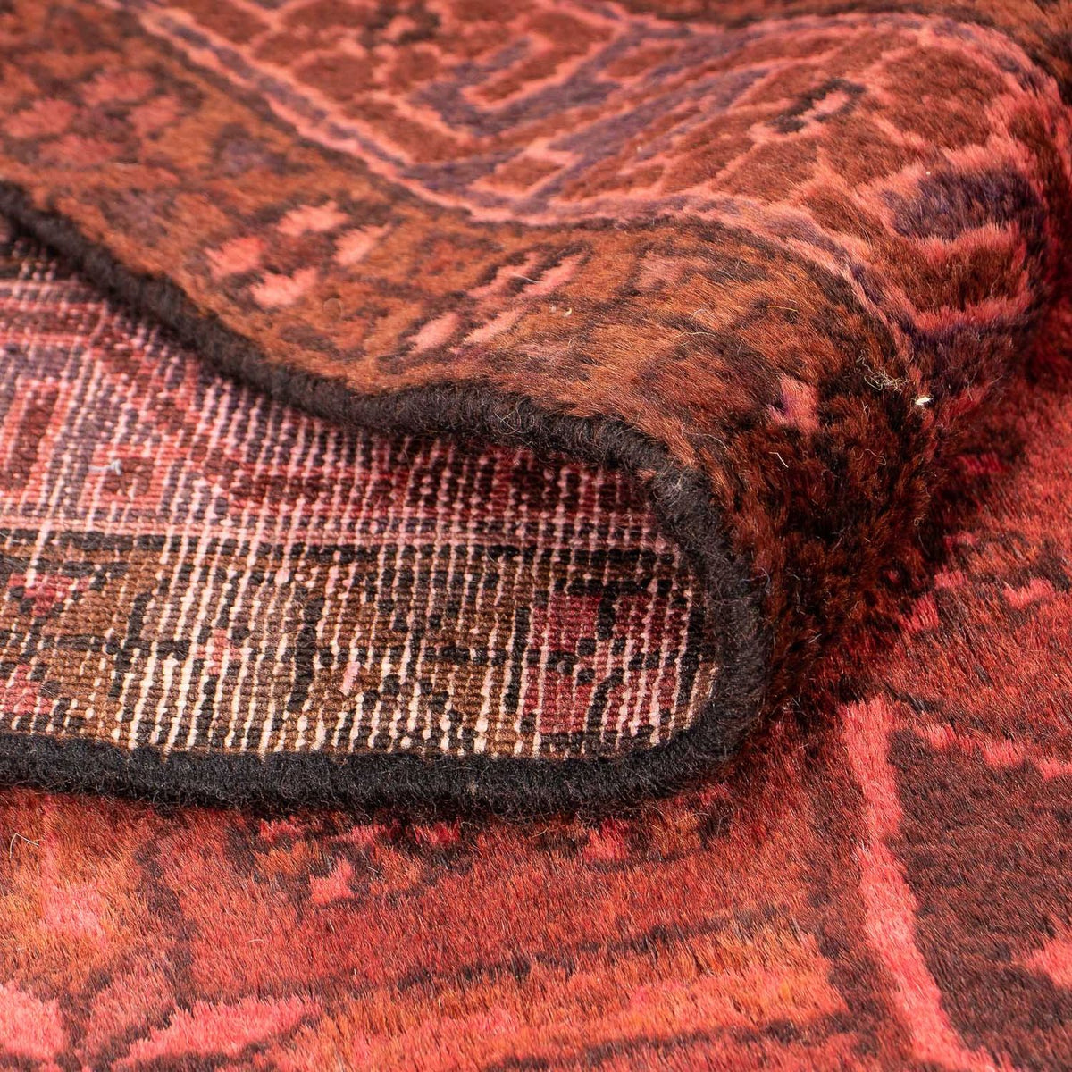 Perski dywan - Nomadyczny - 170 x 115 cm - jasna czerwień