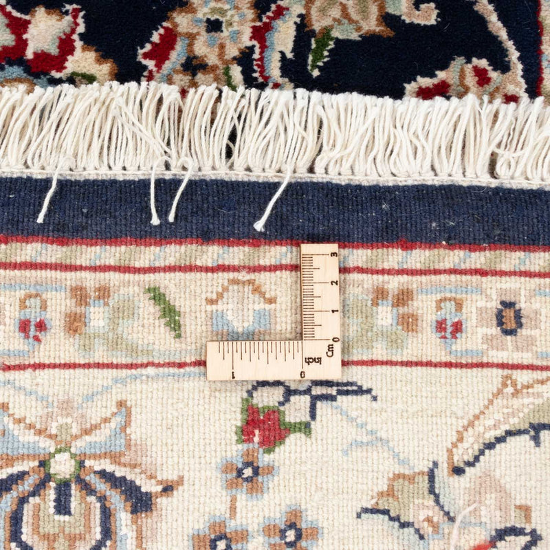 Orientalny dywan - Nain - Indus - 200 x 134 cm - ciemnoniebieski