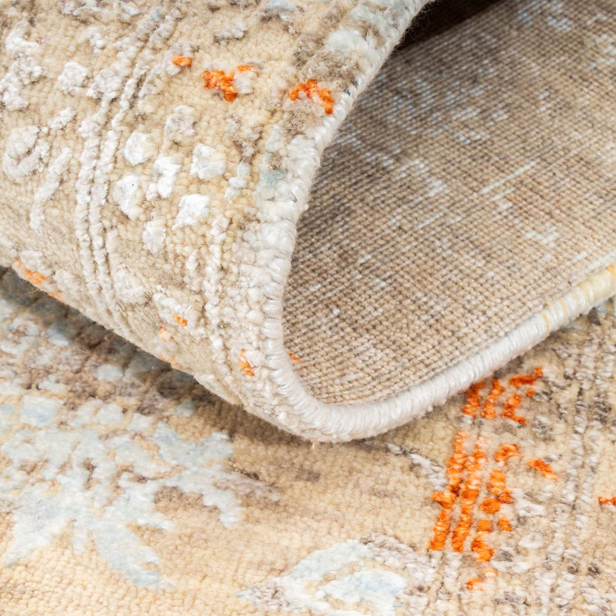 Designerski dywan - 203 x 153 cm - wielokolorowy