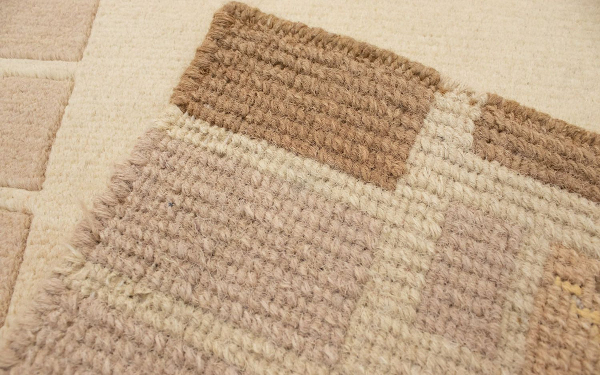 Dywan z Nepalu - 140 x 70 cm - beżowy