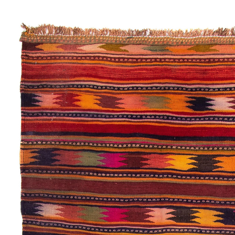 Dywan Kelim - Stary - 260 x 195 cm - wielokolorowy