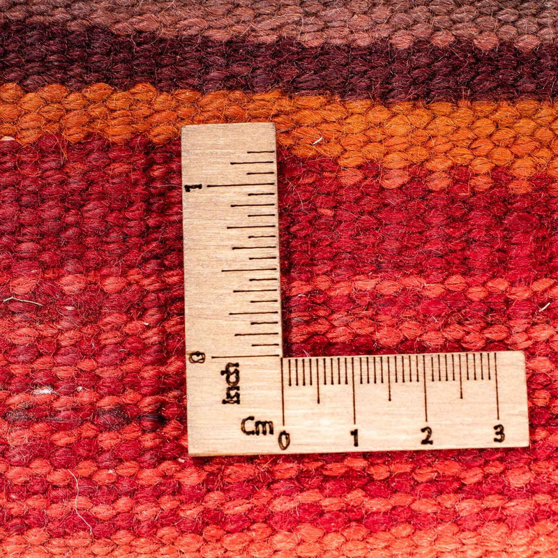 Dywan Kelim - Stary - 260 x 195 cm - wielokolorowy