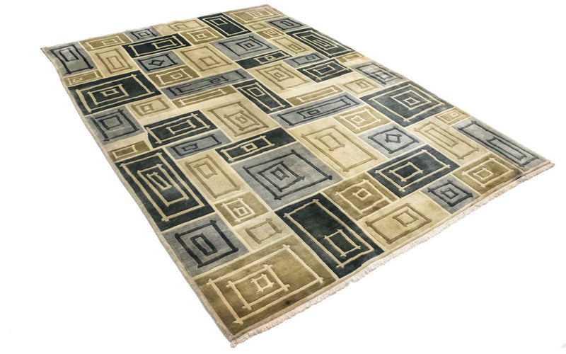 Dywan z Nepalu - 263 x 183 cm - kolorowe