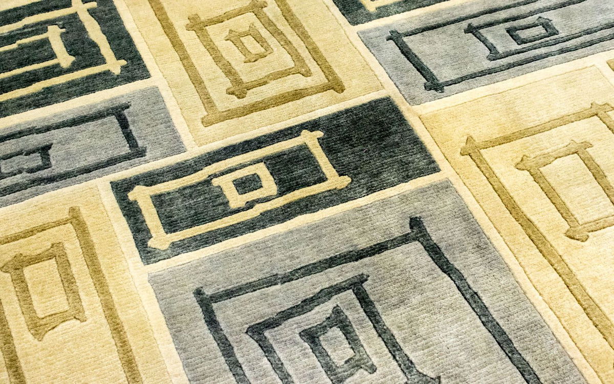 Dywan z Nepalu - 263 x 183 cm - kolorowe