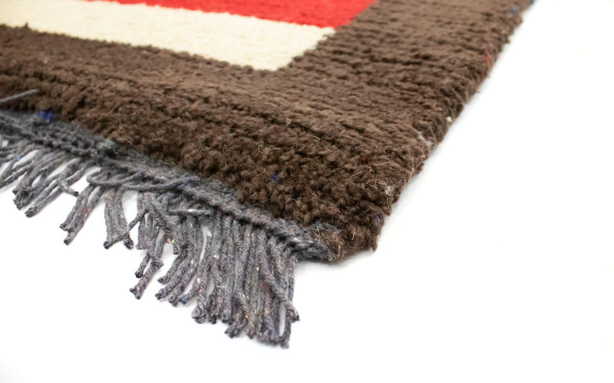 Dywan z Nepalu - 140 x 70 cm - wielokolorowy