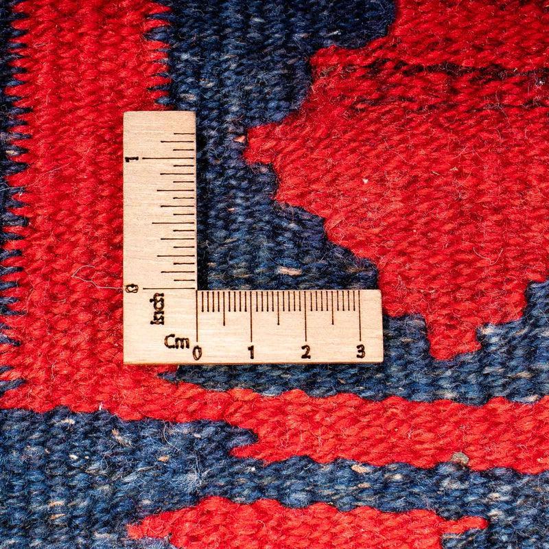 Biegacz Dywan Kelim - Stary - 220 x 195 cm - wielokolorowy