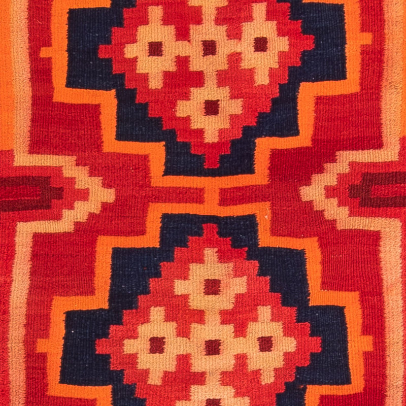 Biegacz Dywan Kelim - Stary - 285 x 100 cm - wielokolorowy