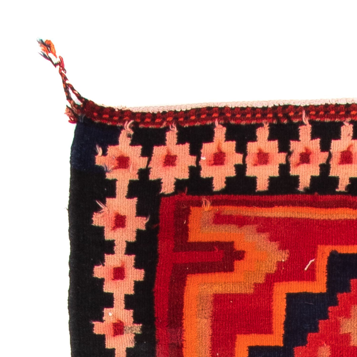 Biegacz Dywan Kelim - Stary - 285 x 100 cm - wielokolorowy