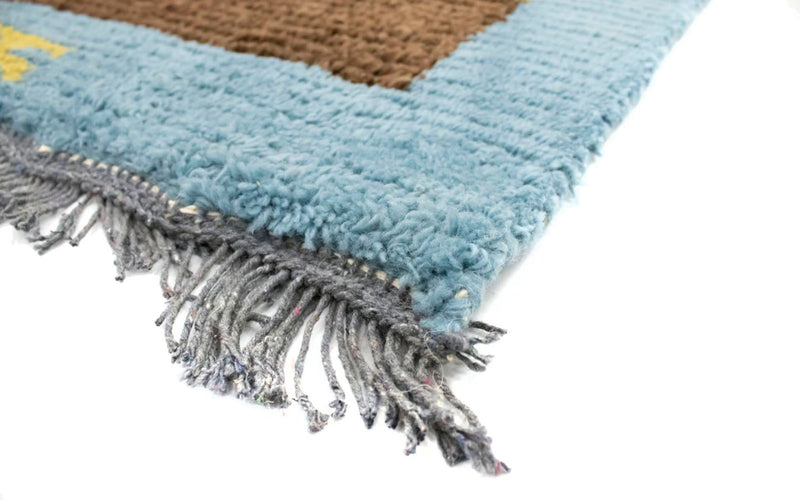 Dywan z Nepalu - 140 x 70 cm - wielokolorowy