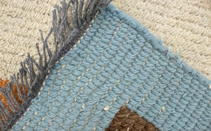 Dywan z Nepalu - 140 x 70 cm - wielokolorowy