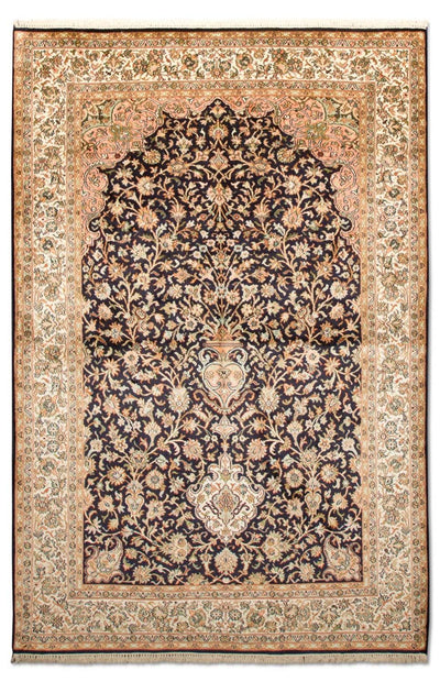 Jedwab kaszmirski Dywan 127x190cm - Dywan orientalny