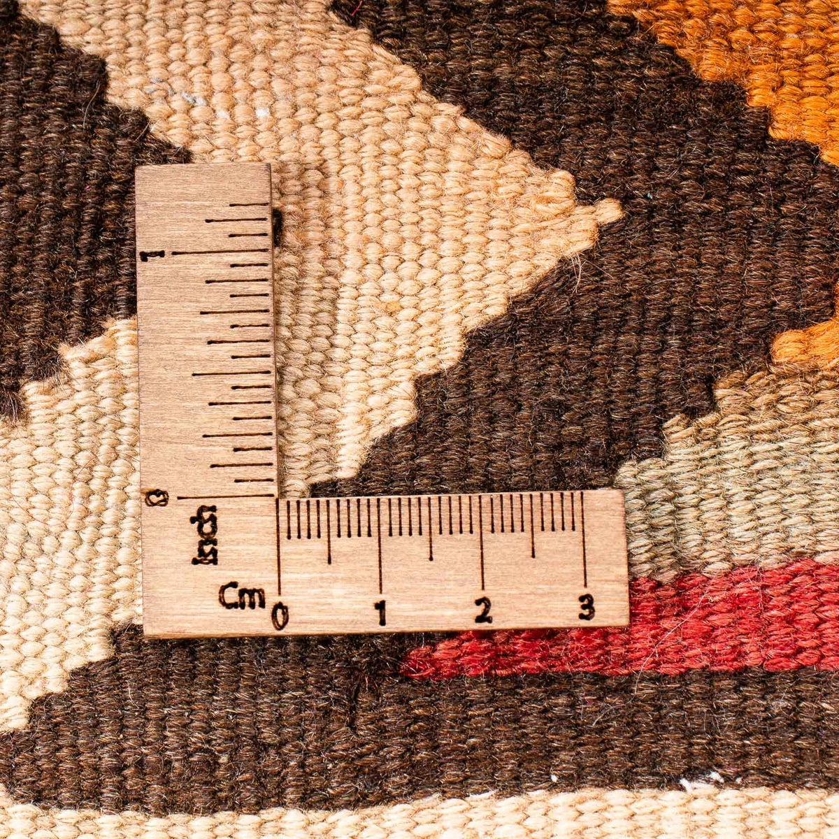 Dywan Kelim - Stary - 310 x 160 cm - wielokolorowy