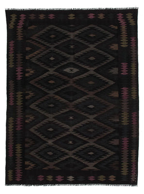 Dywan Kelim - Splash - 230 x 168 cm - wielokolorowy