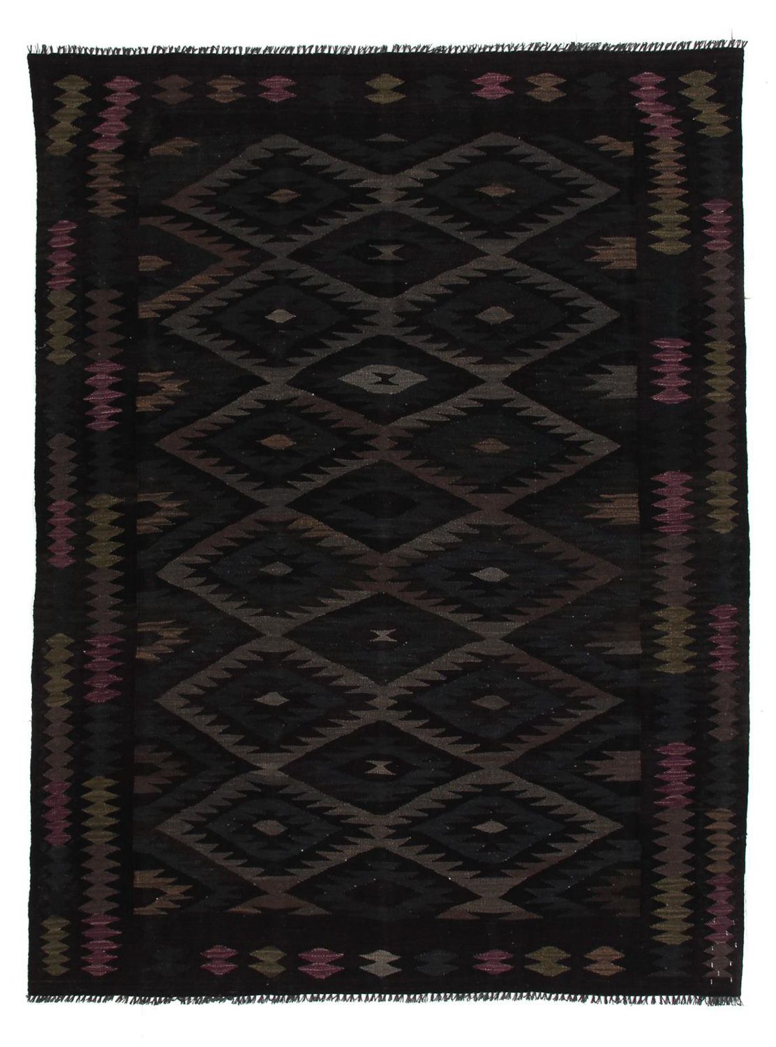 Dywan Kelim - Splash - 230 x 168 cm - wielokolorowy