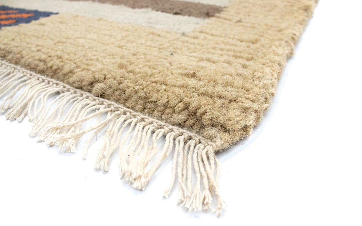 Dywan z Nepalu - 140 x 70 cm - wielokolorowy