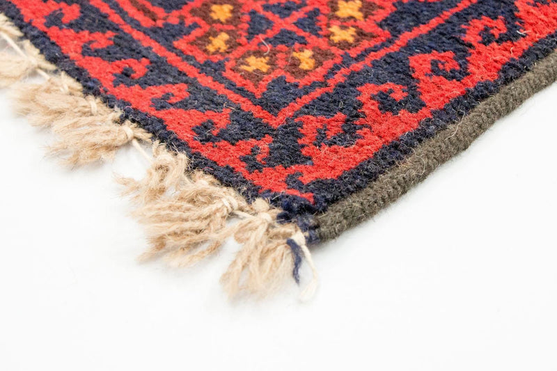 Dywan beludżycki - 136 x 80 cm - niebieski