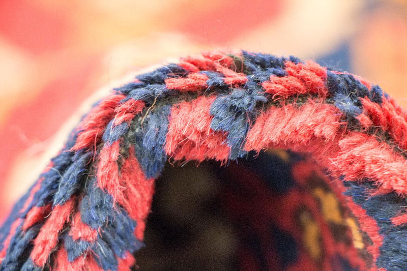 Dywan beludżycki - 136 x 80 cm - niebieski