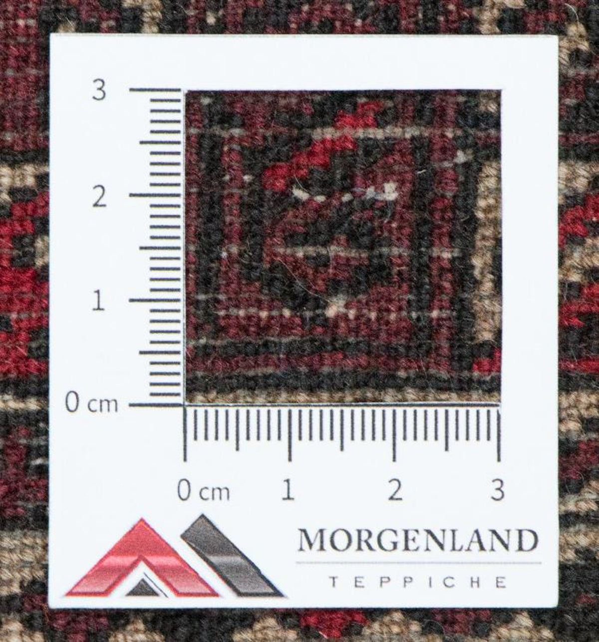 Dywan beludżycki - 146 x 94 cm - czerwony