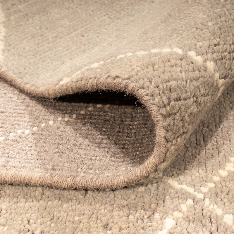 Designerski dywan - 240 x 160 cm - ciemnobrązowy