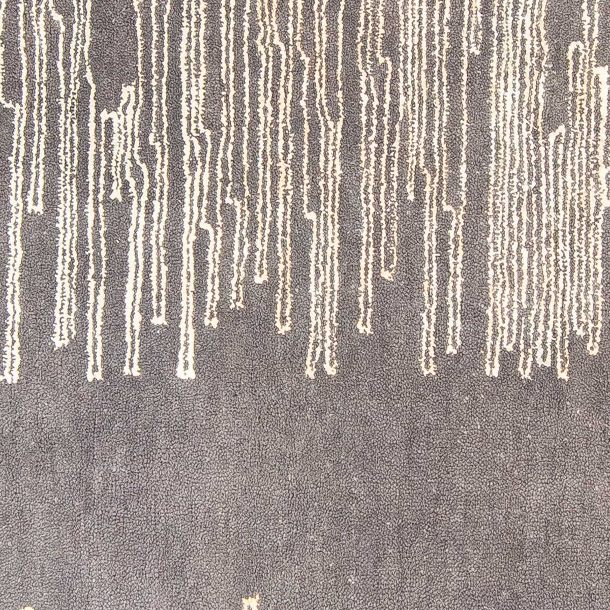 Designerski dywan - 244 x 151 cm - szary