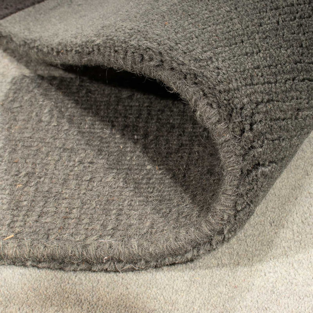 Dywan z Nepalu - 201 x 143 cm - szary