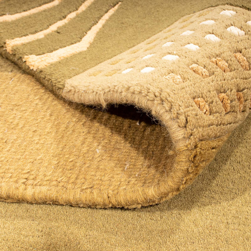 Dywan z Nepalu - 199 x 145 cm - brązowy