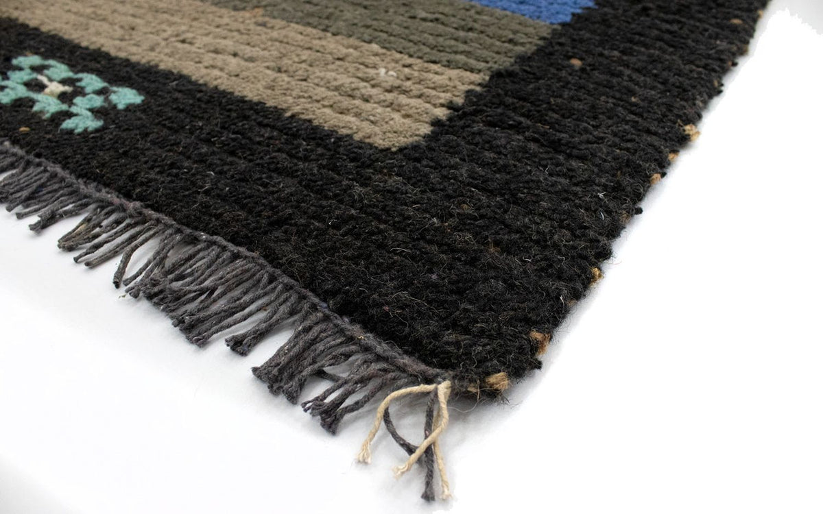 Dywan z Nepalu - 140 x 70 cm - wielokolorowy