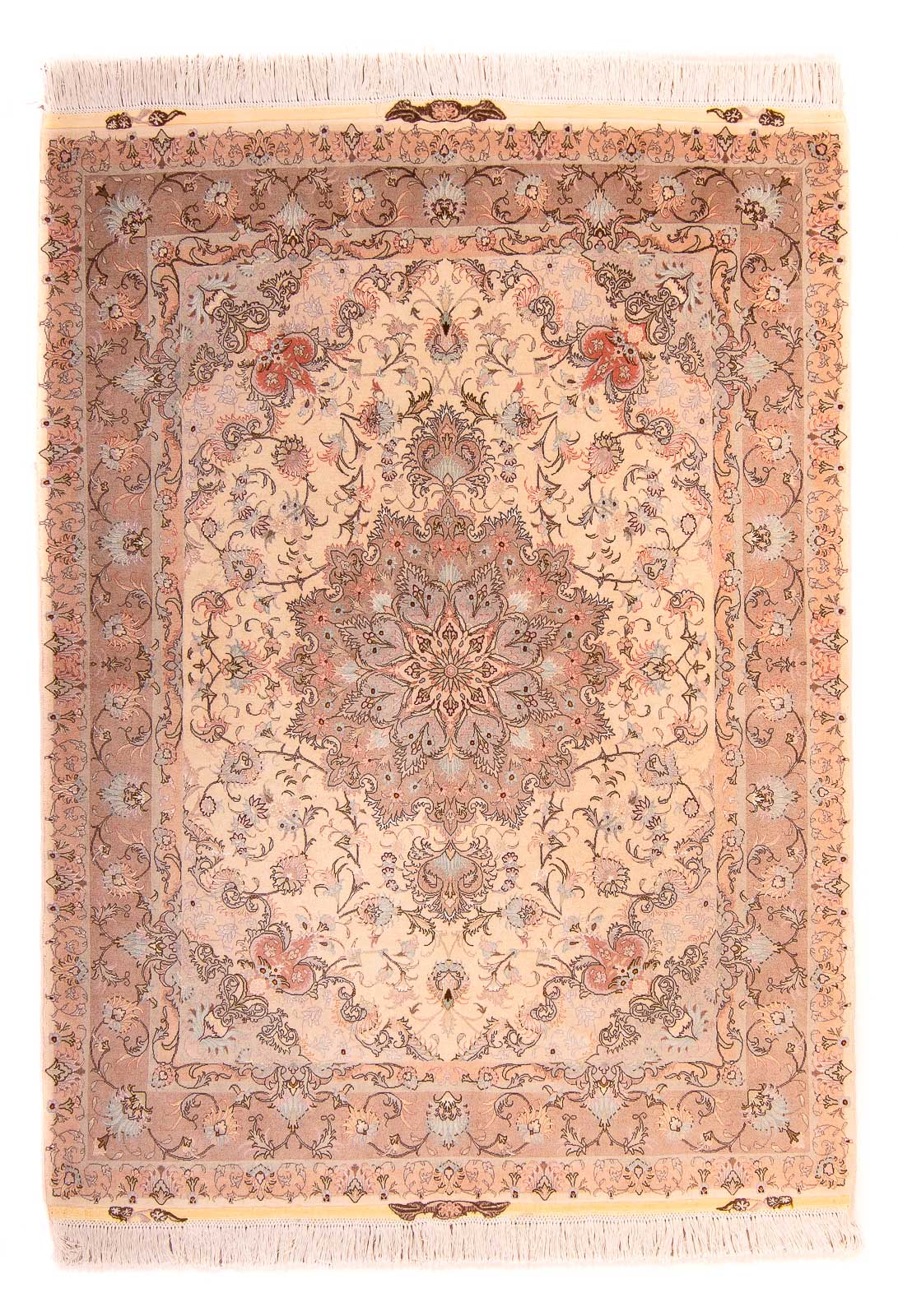 Dywan perski - Tabriz - Premium - 200 x 152 cm - beżowy