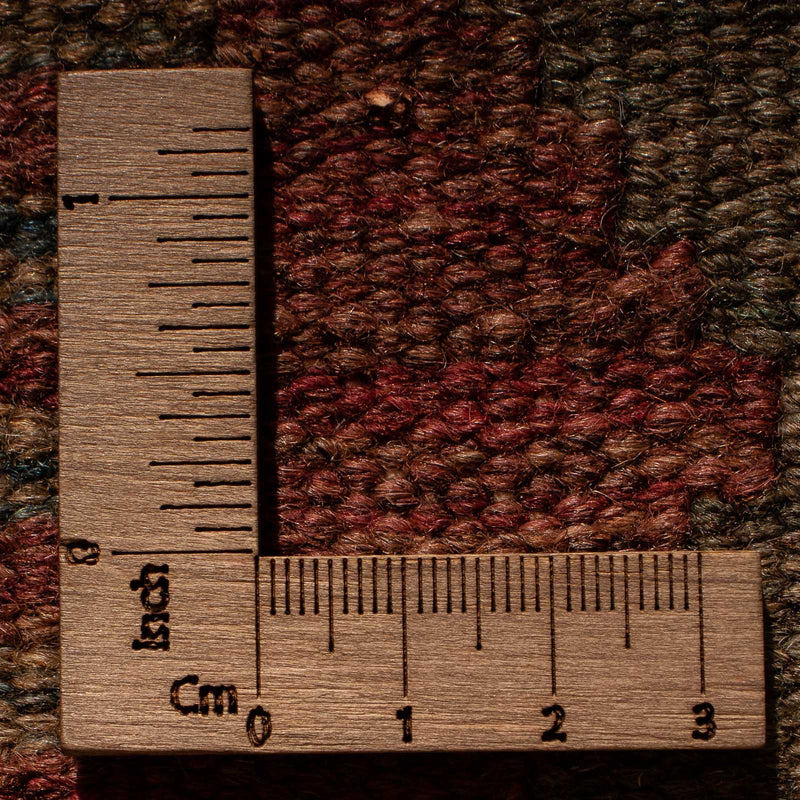 Dywan Kelim - Splash - 125 x 86 cm - brązowy