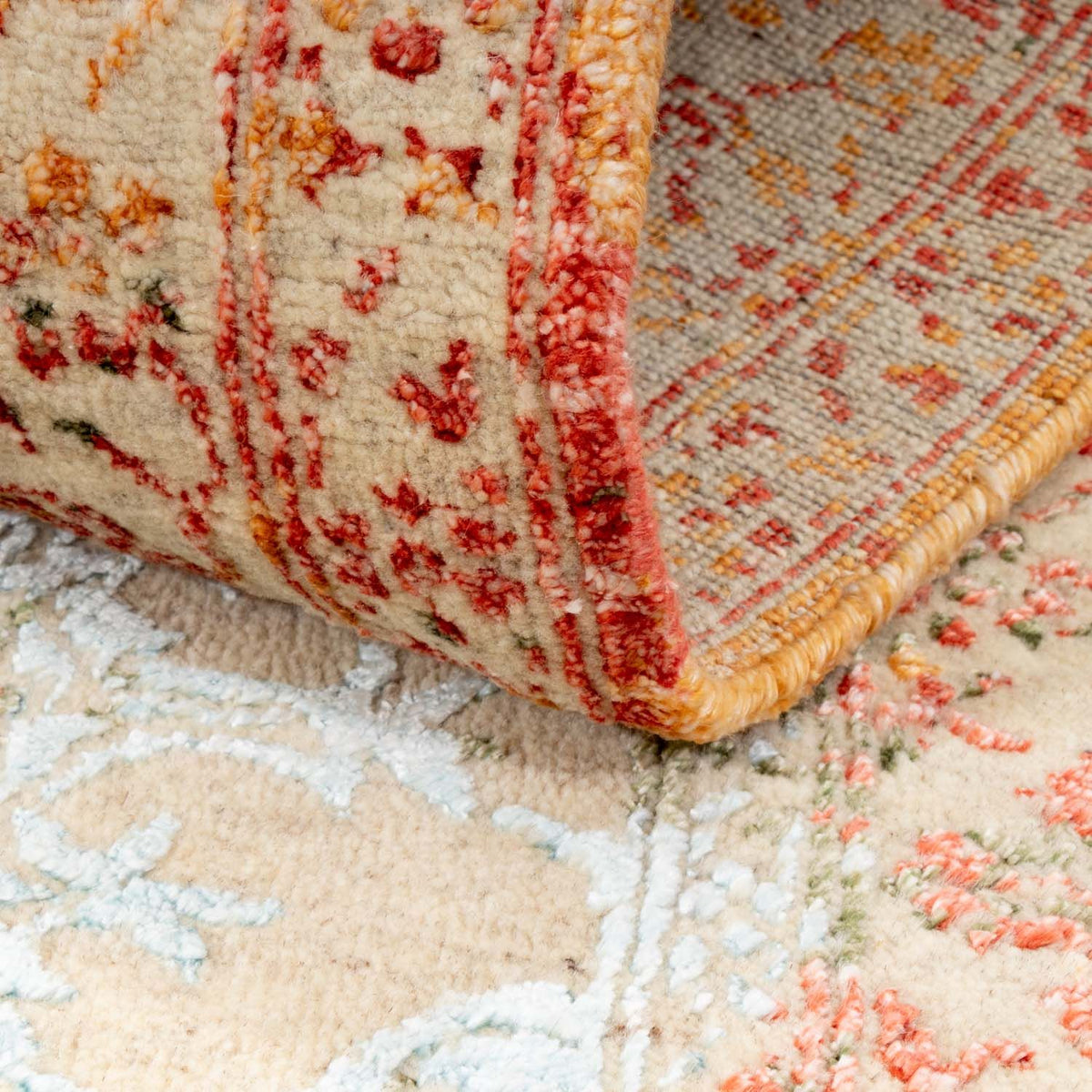 Designerski dywan - 195 x 155 cm - wielokolorowy