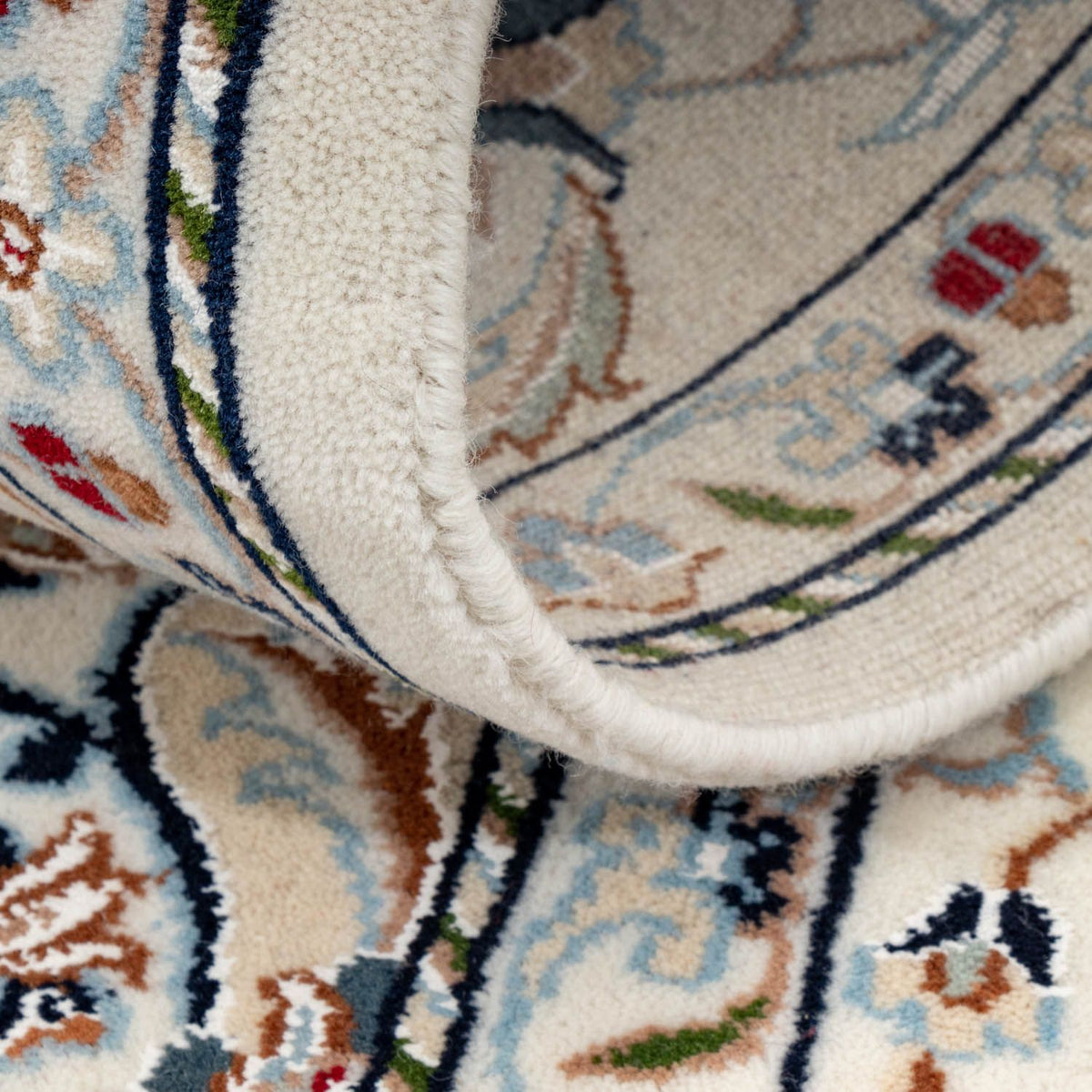 Orientalny dywan - Nain - Indus - 240 x 170 cm - beżowy