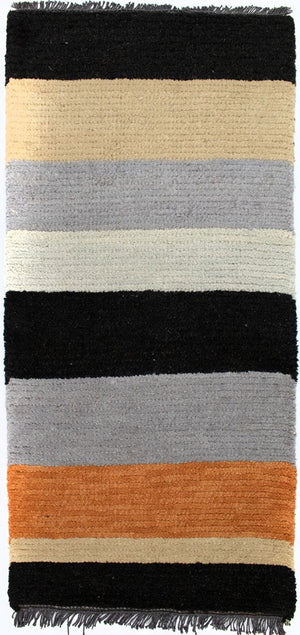 Dywan z Nepalu - 140 x 70 cm - wielokolorowy