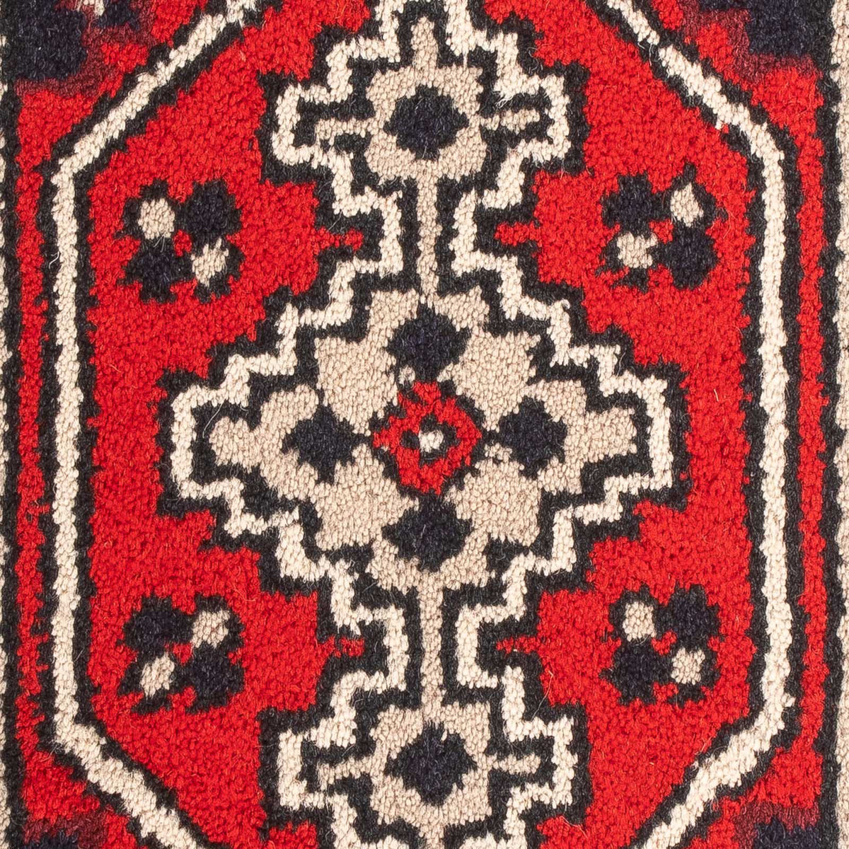 Dywan orientalny - 60 x 40 cm - ciemna czerwień