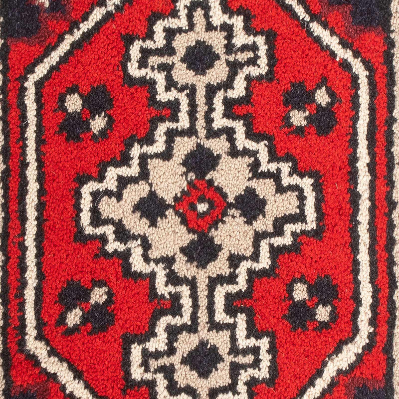 Dywan orientalny - 60 x 40 cm - ciemna czerwień