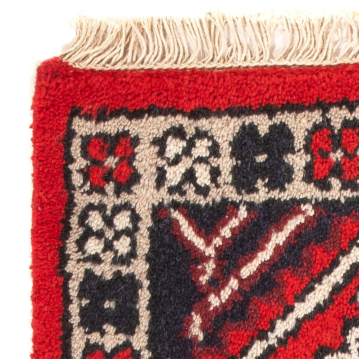 Dywan orientalny - 60 x 40 cm - ciemna czerwień