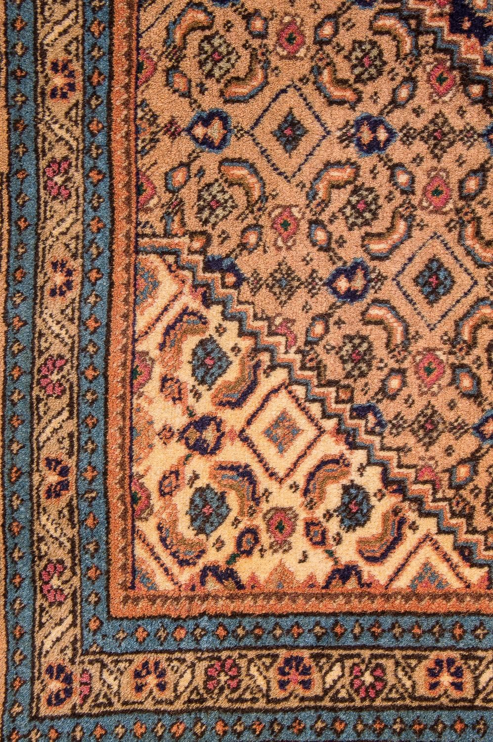 Perski dywan - Nomadyczny - 256 x 195 cm - niebieski