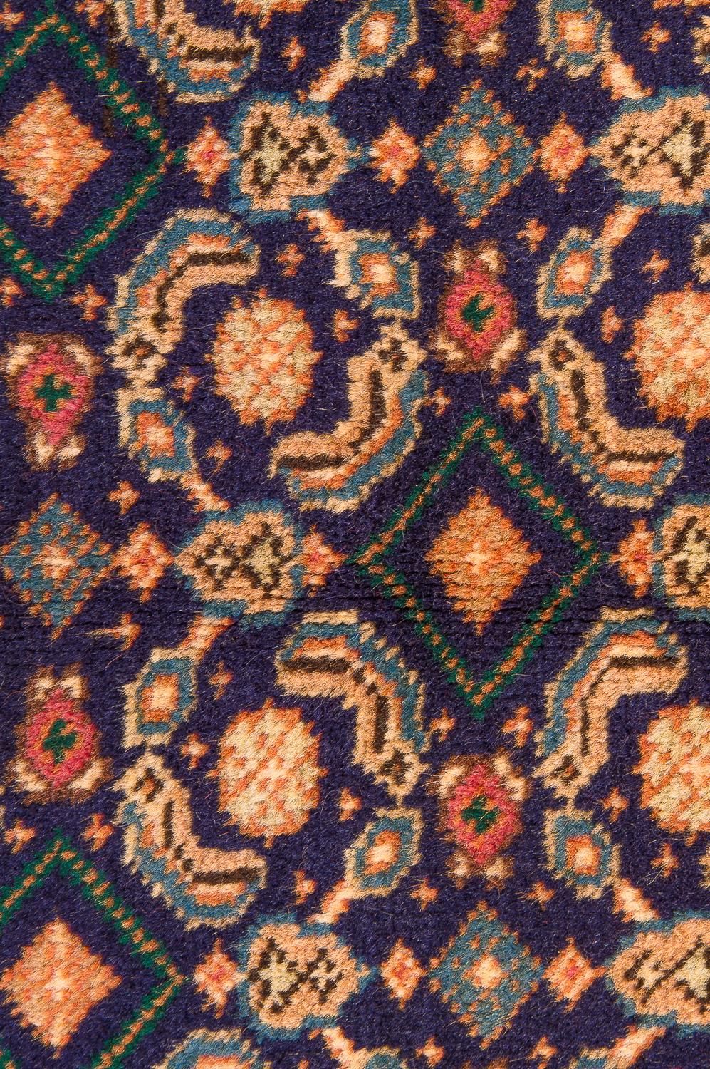 Perski dywan - Nomadyczny - 256 x 195 cm - niebieski