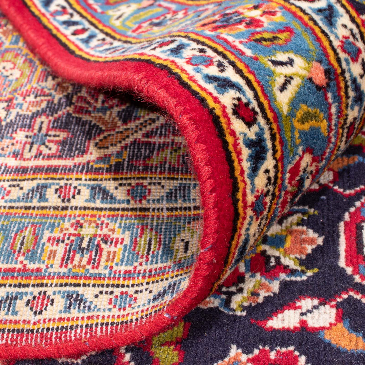 Dywan perski - Keshan - 346 x 243 cm - czerwony