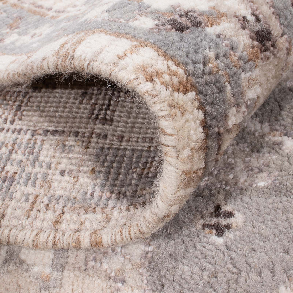 Designerski dywan - 235 x 165 cm - beżowy