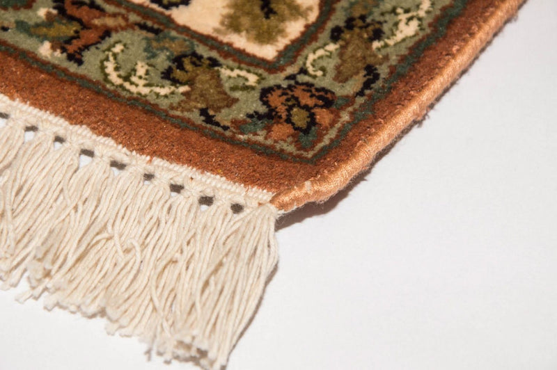 Jedwabny dywan - Kashmir Silk - 160 x 95 cm - beżowy