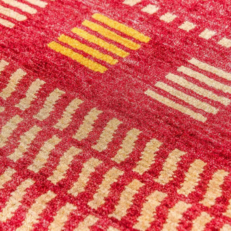 Dywan Gabbeh - Loribaft Perski - 240 x 175 cm - czerwony