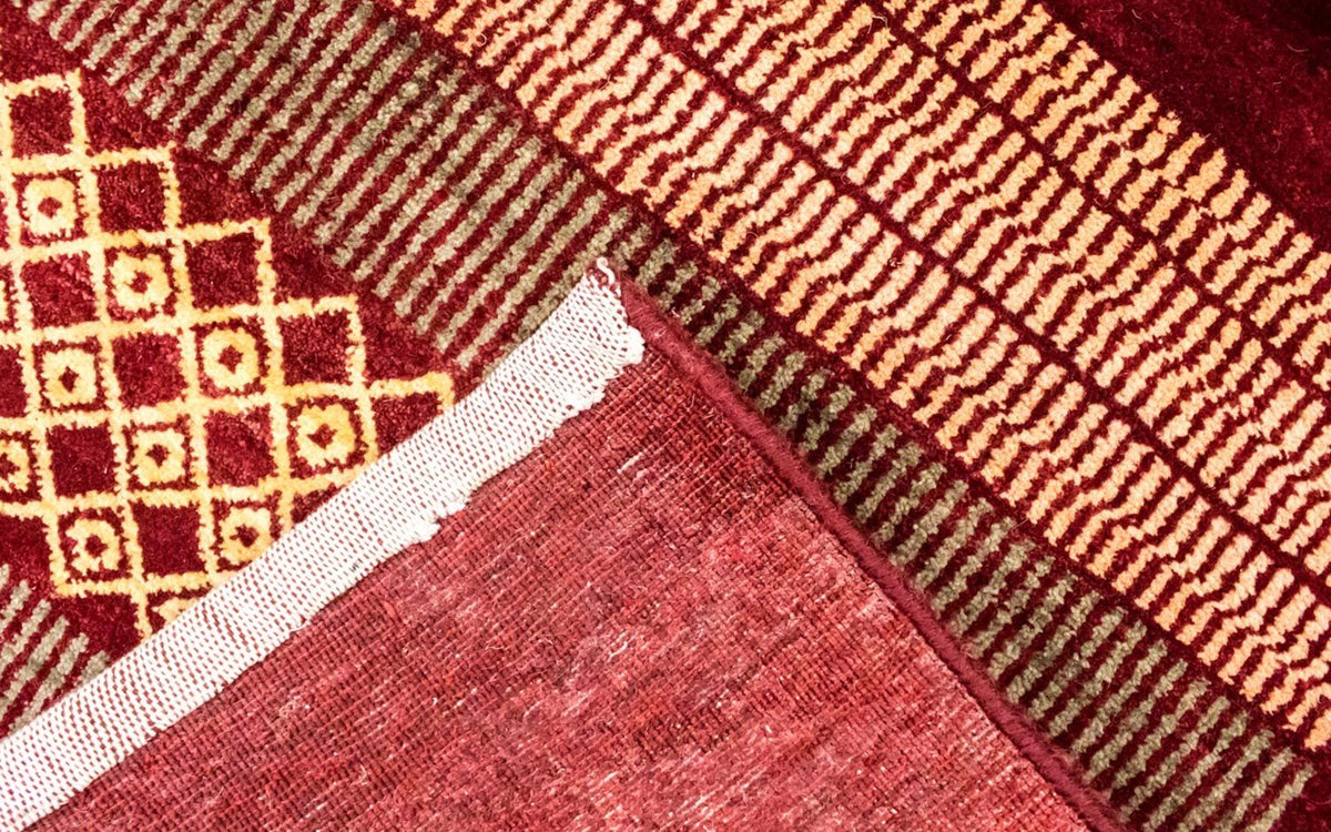 Dywan Gabbeh - Loribaft Perski - 297 x 202 cm - wielokolorowy