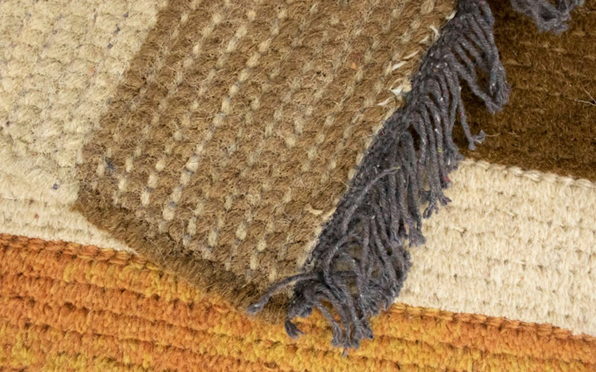 Dywan z Nepalu - 140 x 70 cm - wielokolorowy