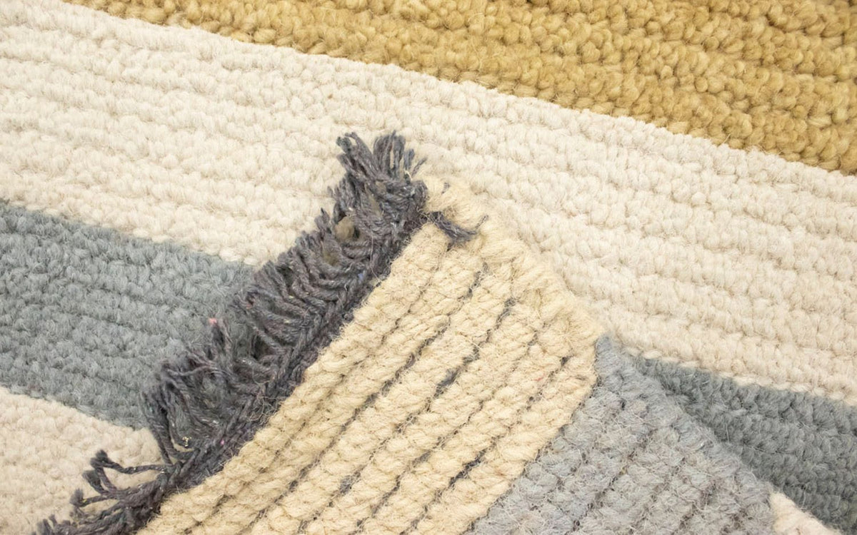 Dywan z Nepalu - 140 x 70 cm - wielokolorowy