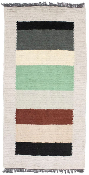 Dywan z Nepalu - 140 x 70 cm - wielokolorowy