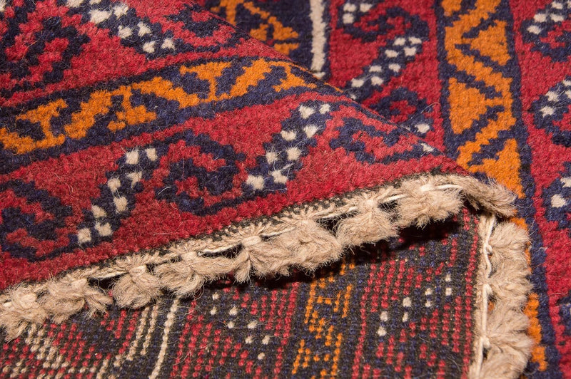 Dywan beludżycki - 126 x 77 cm - wielokolorowy