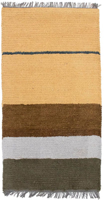 Dywan z Nepalu - 140 x 70 cm - wielokolorowy