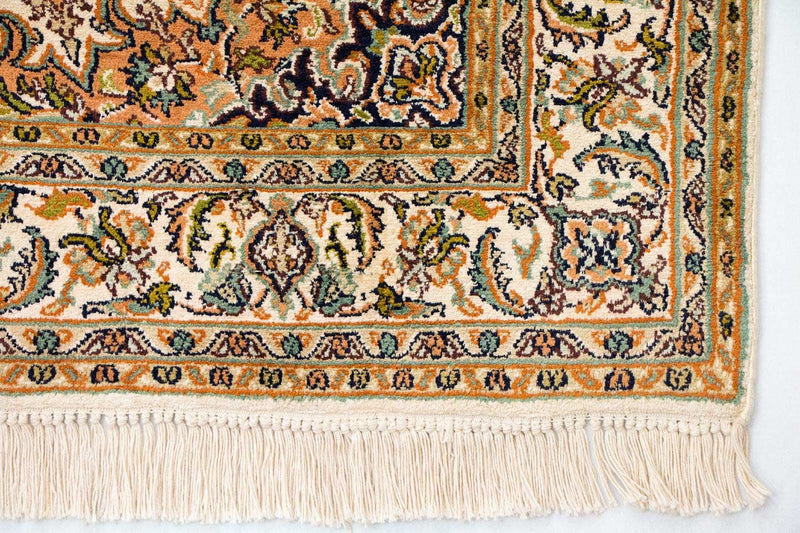 Jedwabny dywan - Kashmir Silk - 149 x 89 cm - beżowy